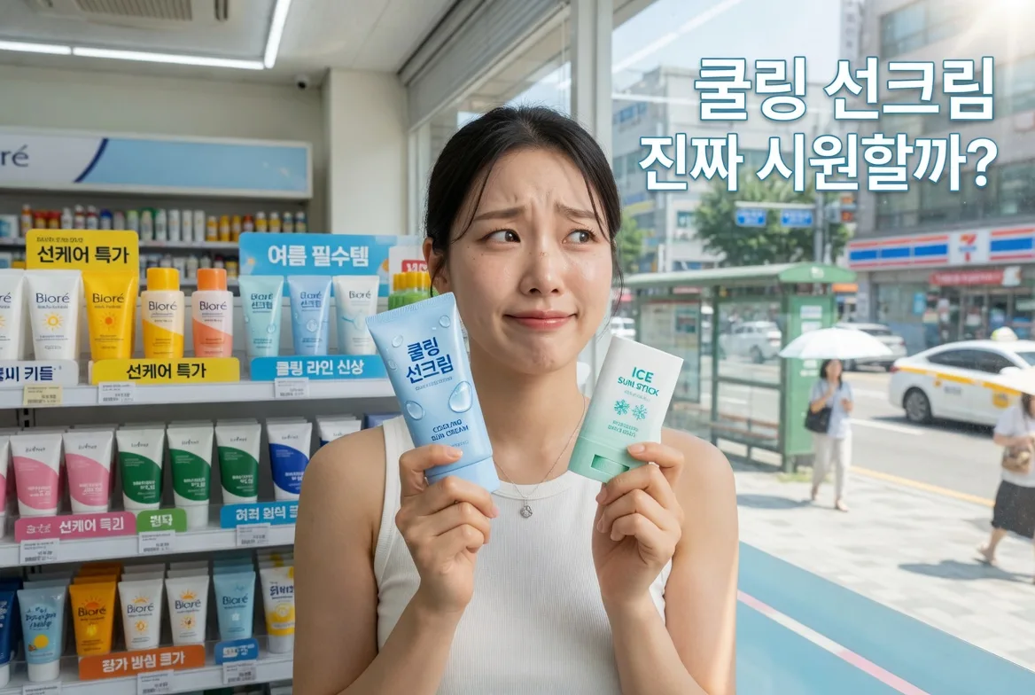 쿨링 선크림 효과 진짜 있을까? 여름 선케어 고를 때 체크할 기준