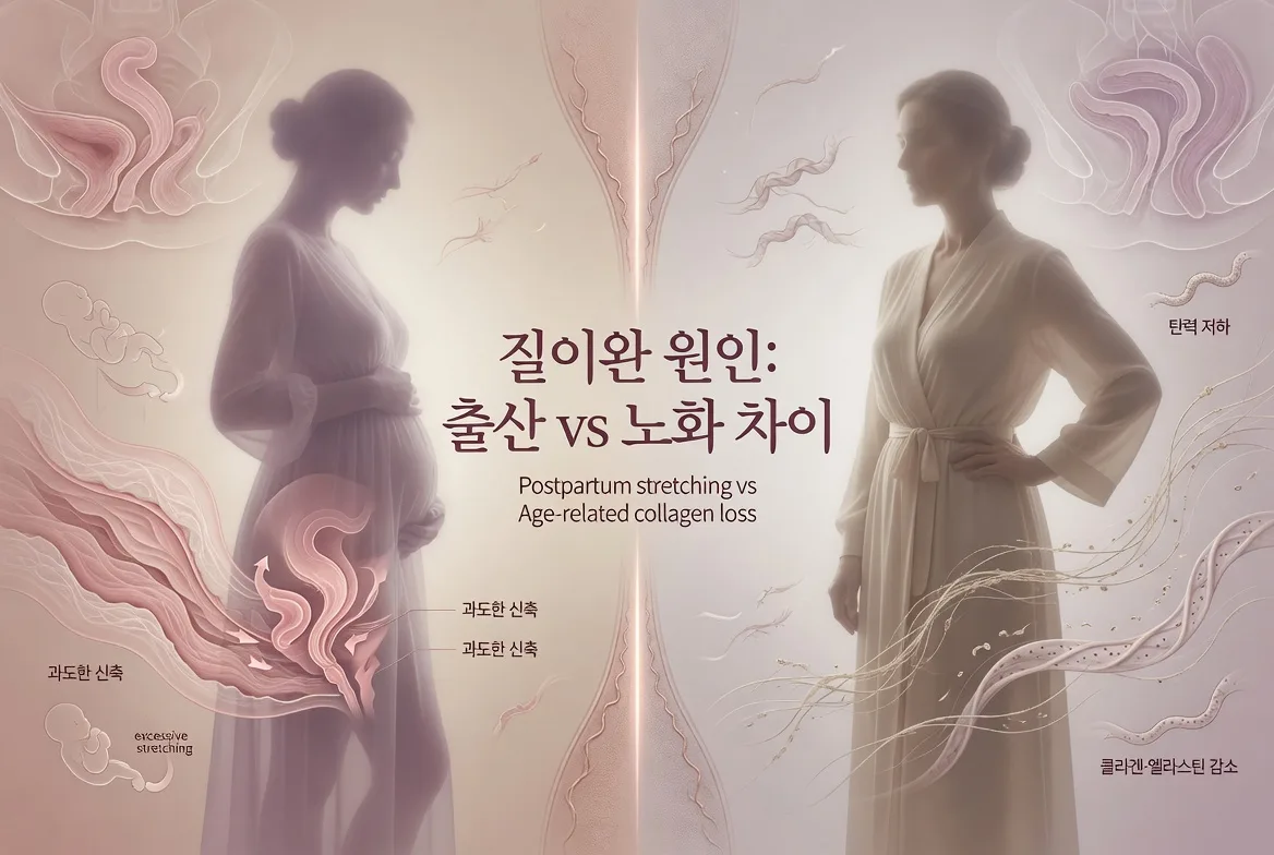 질이완 원인: 출산 vs 노화 차이점 비교와 실전 관리법